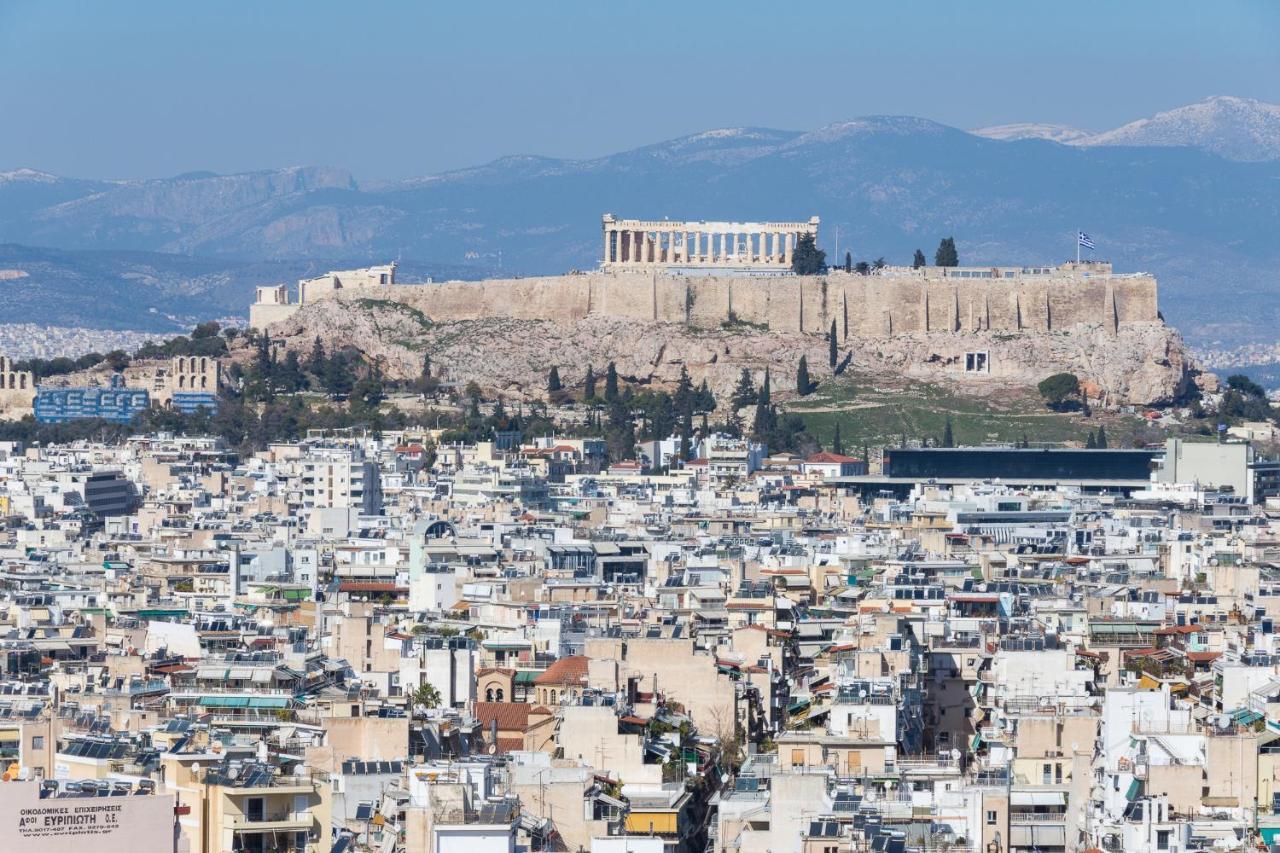 Acropolis View Apartment For 4 People Athen Eksteriør billede